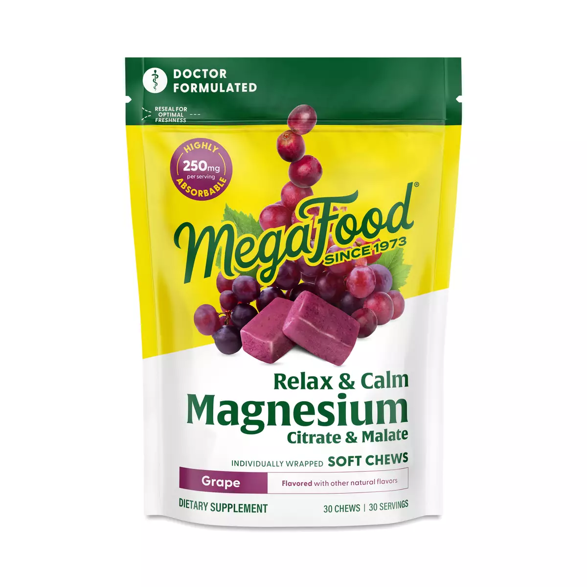 Magnesium Soft Chews, Grape