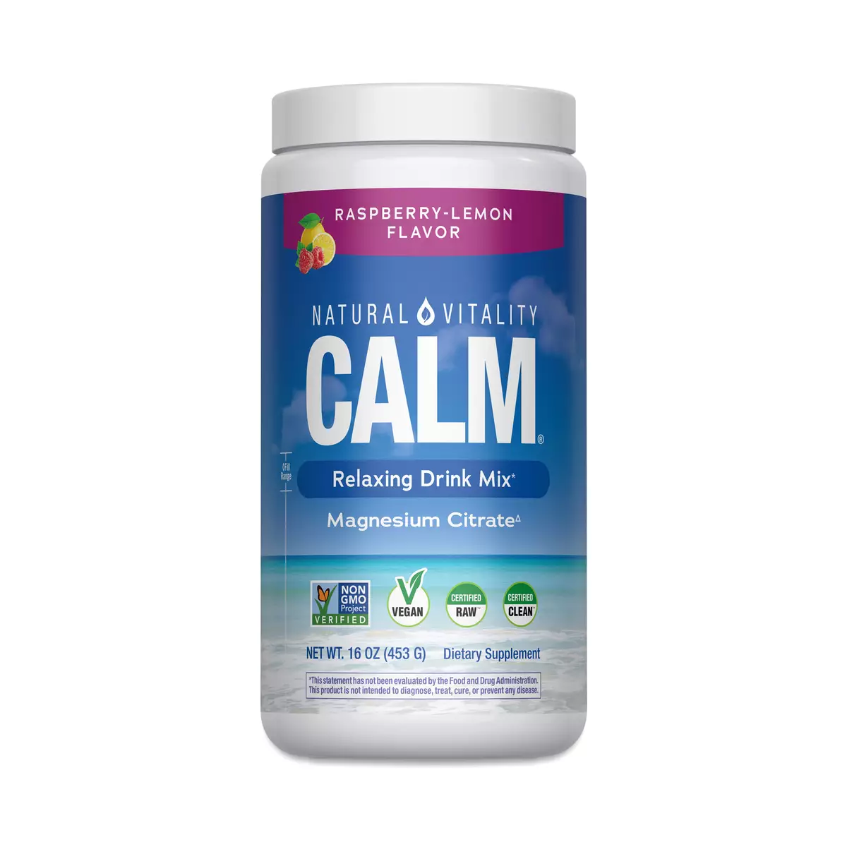 Magnesium Drink Mix, Raspberry Lemon