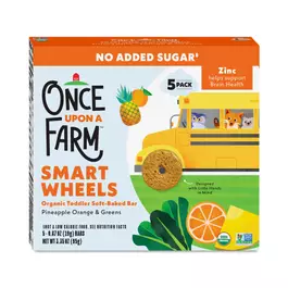  Once Upon A Farm Soft-Baked Smart Wheels, Pineapple & Greens