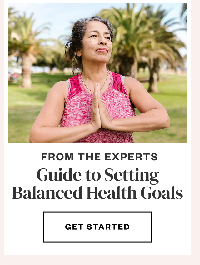 Guide to Setting Balanced Health Goals
