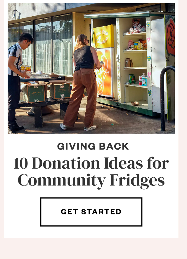 10 Donation Ideas for Community Fridges