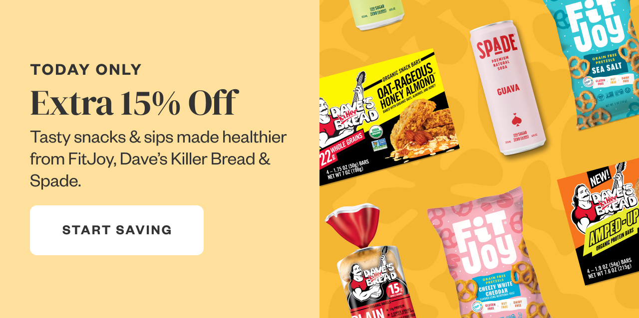Today Only: Extra 15% Off. Start Saving.