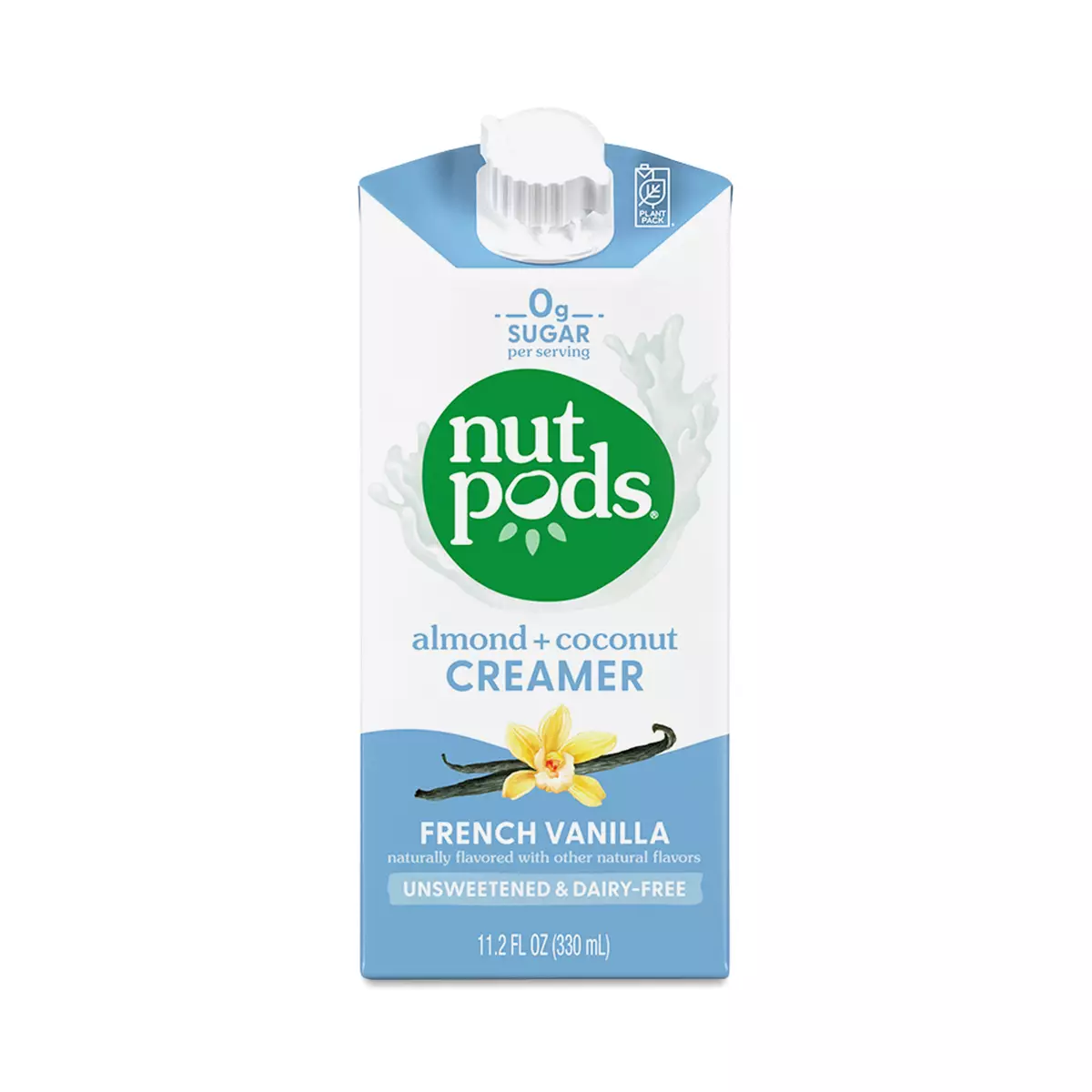 Nutpods Unsweetened Non-Dairy Creamer, French Vanilla