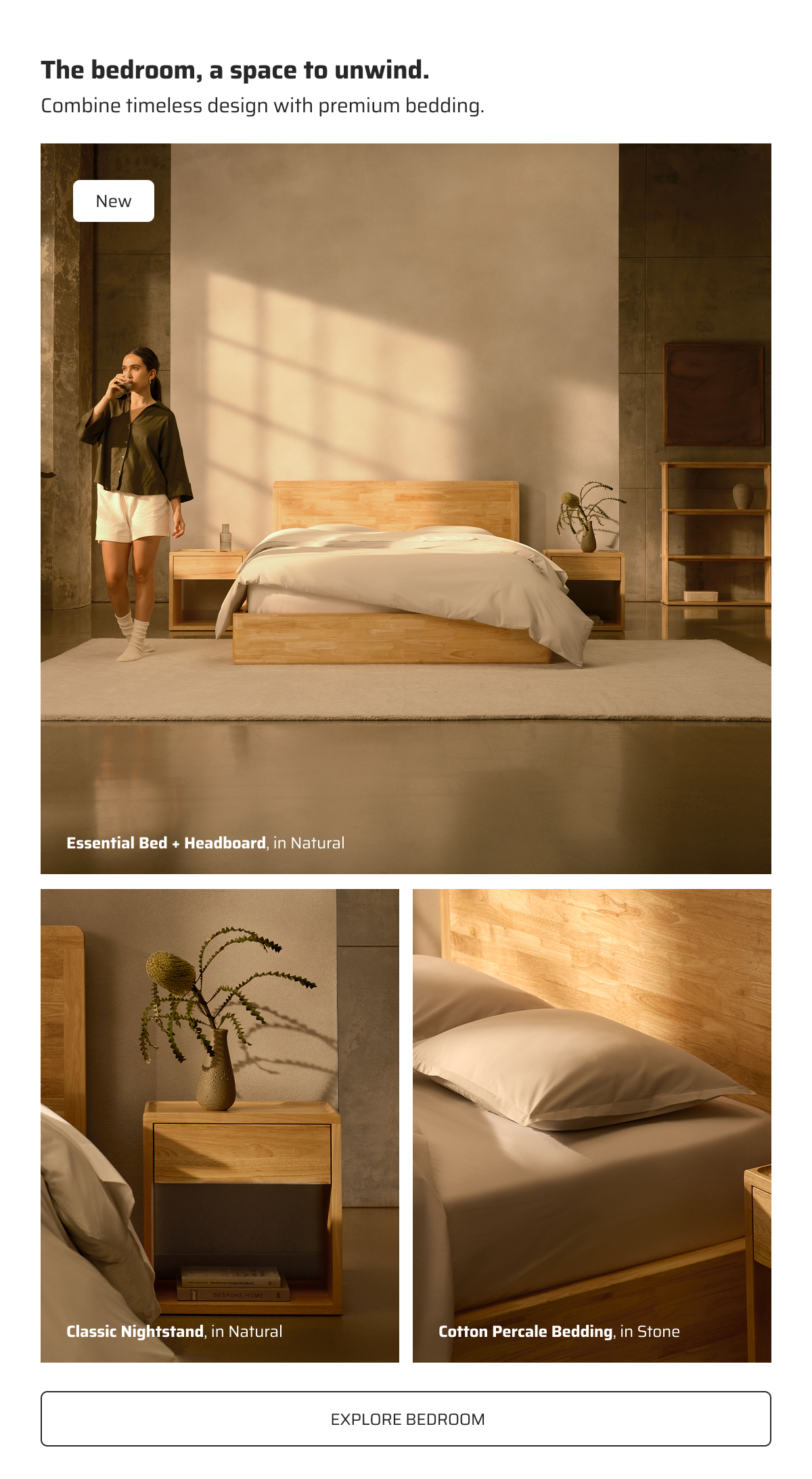 The bedroom, a space to unwind.