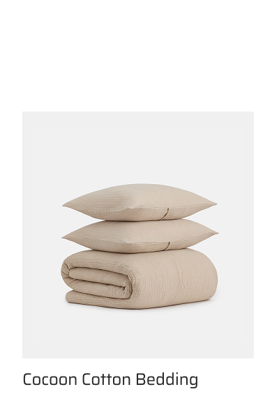 Cocoon Cotton Bedding.