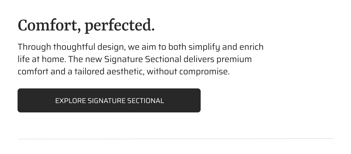 Explore Signature Sectional