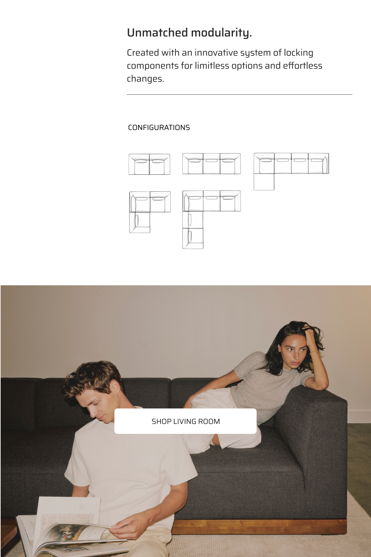 Unmatched modularity.