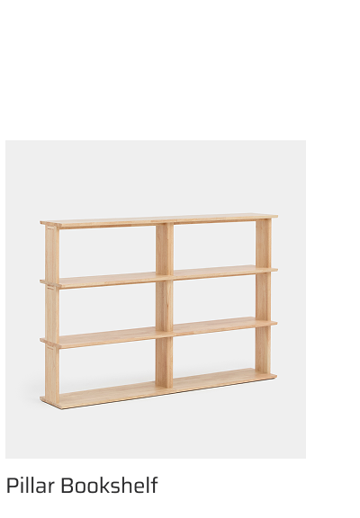 Pillar Bookshelf
