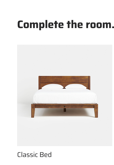 Classic Bed.