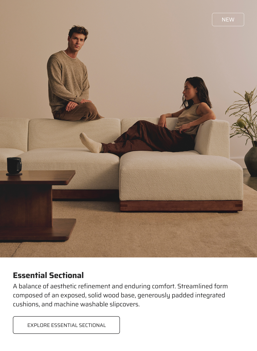 Essential Sectional. Explore Essential Sectional.
