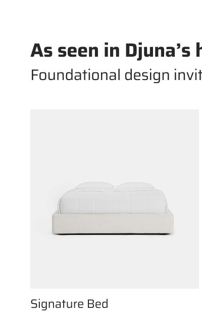 Signature Bed