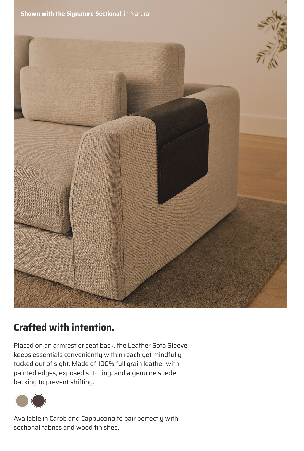 Crafted with intention.