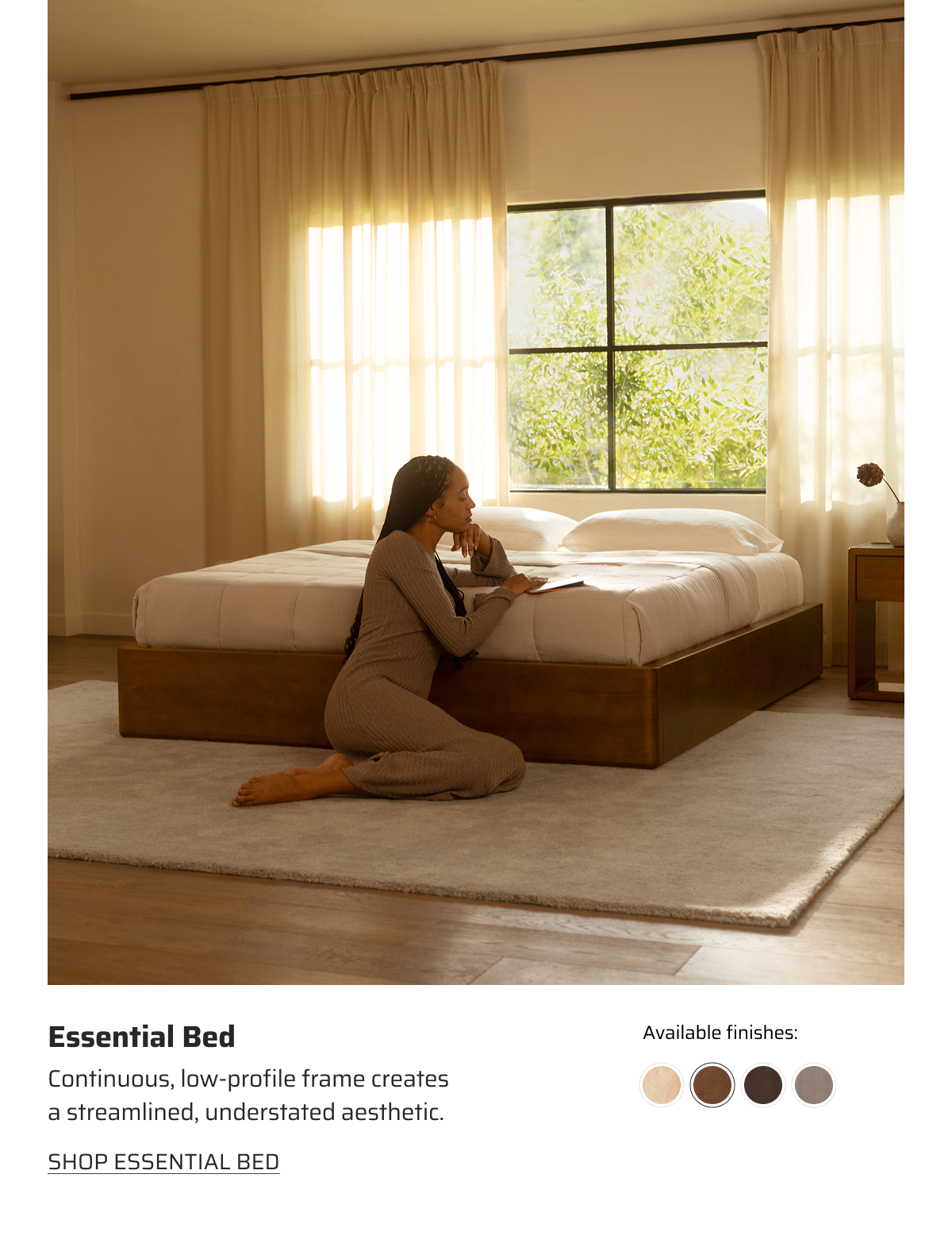 Shop Essential bed.
