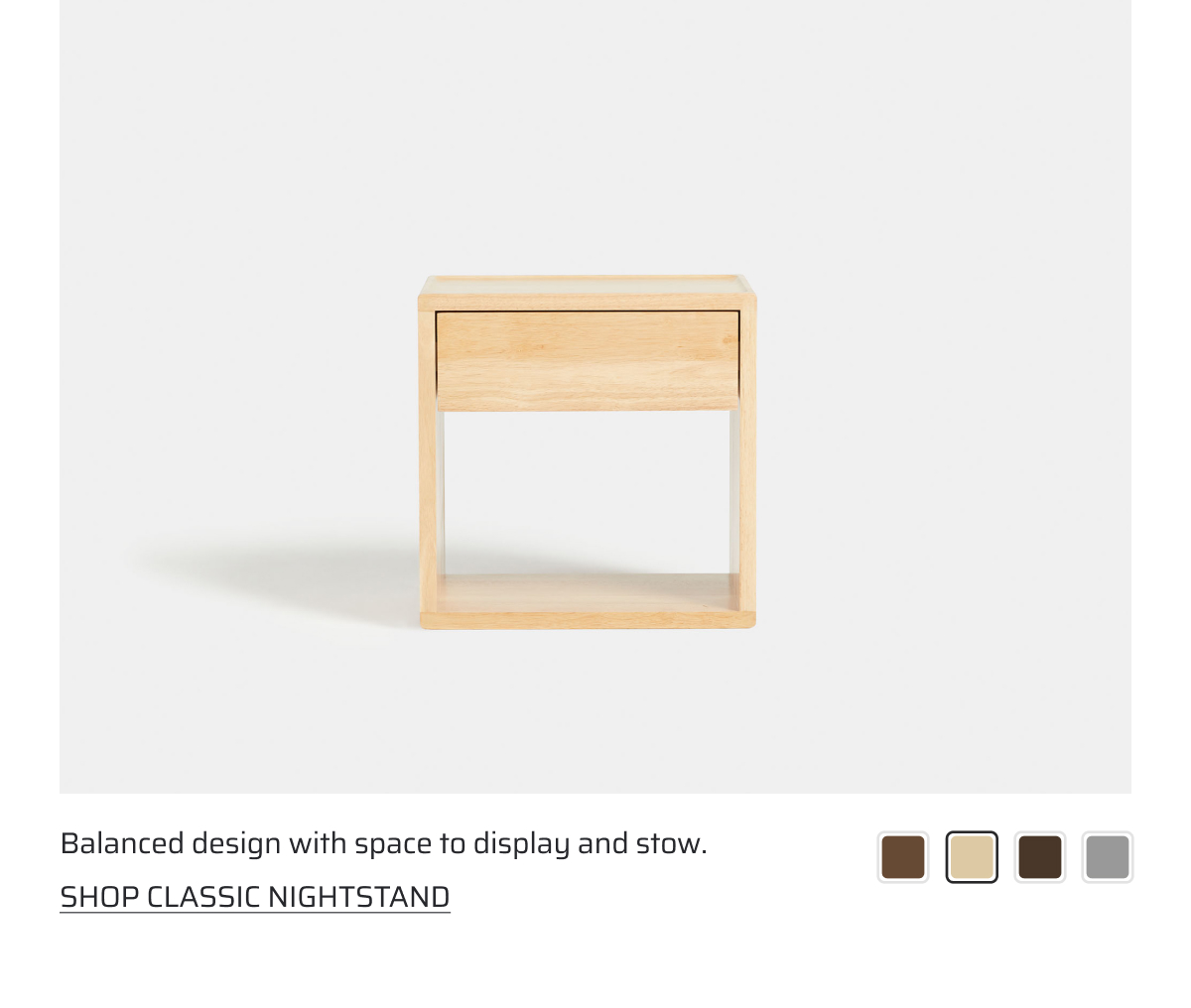Shop Classic Nightstand.