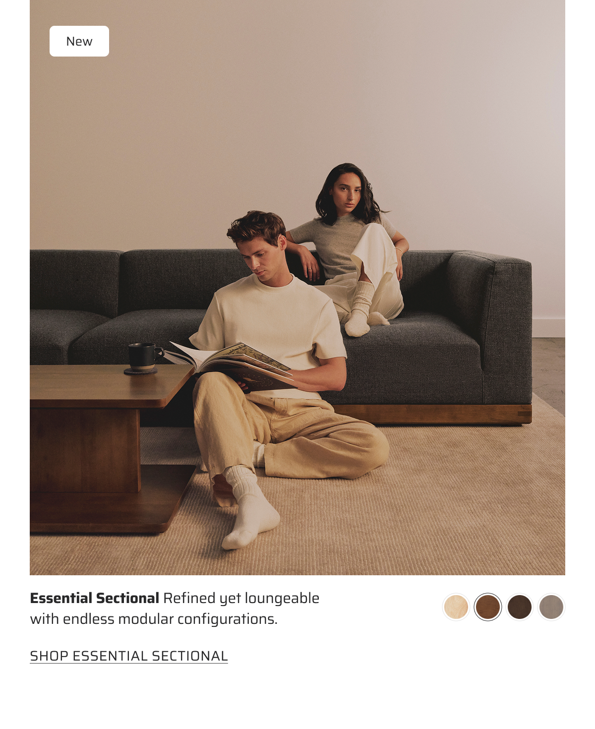 Shop Essential Sectional.