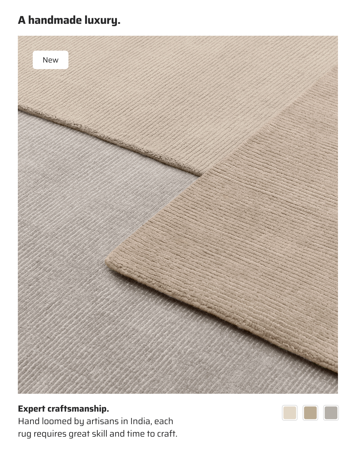 Experct craftsmanship.