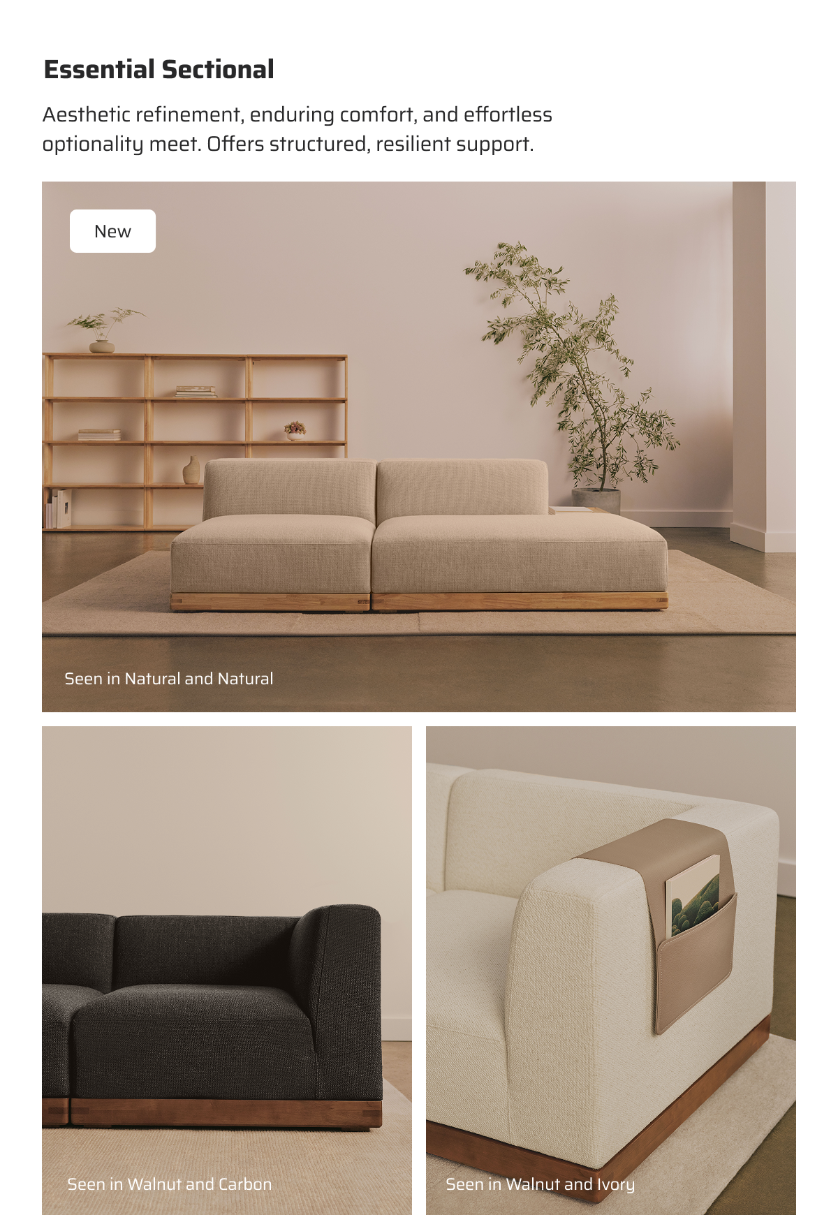 Essential Sectional.