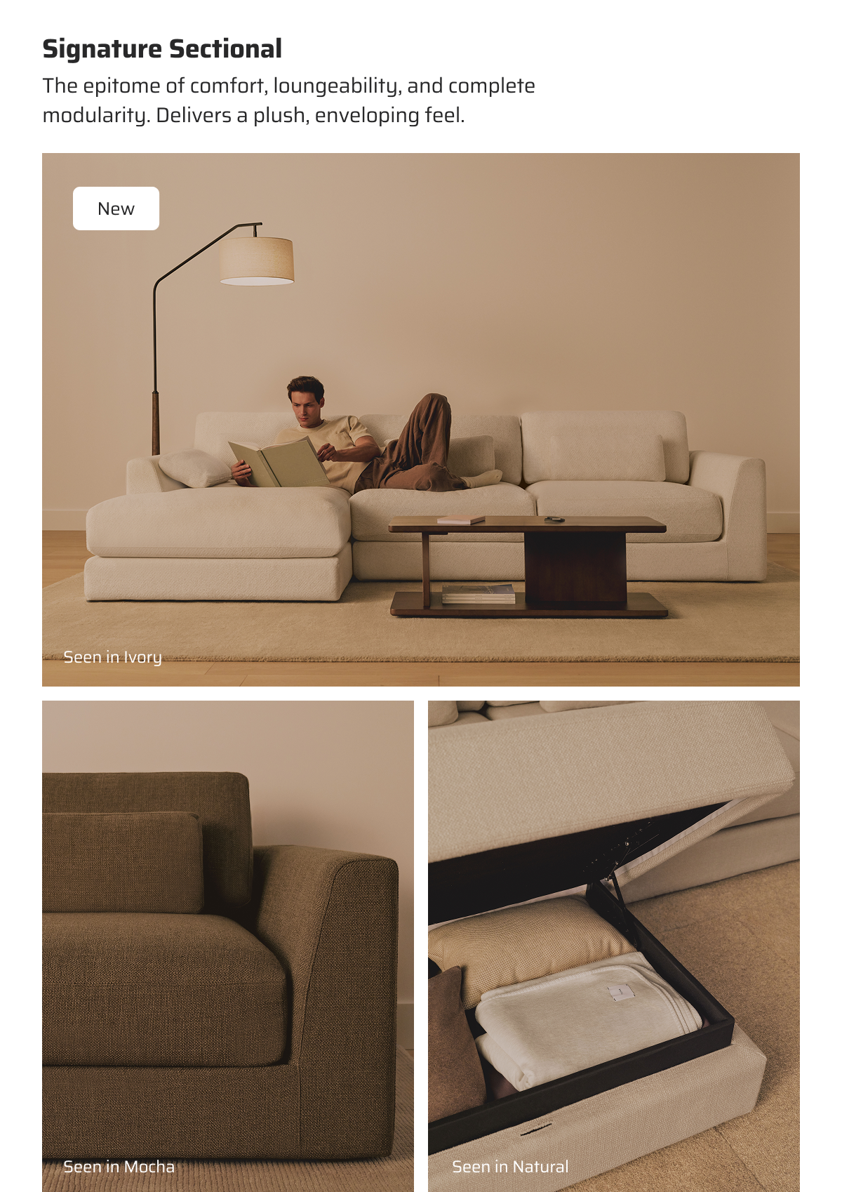 Signature Sectional.