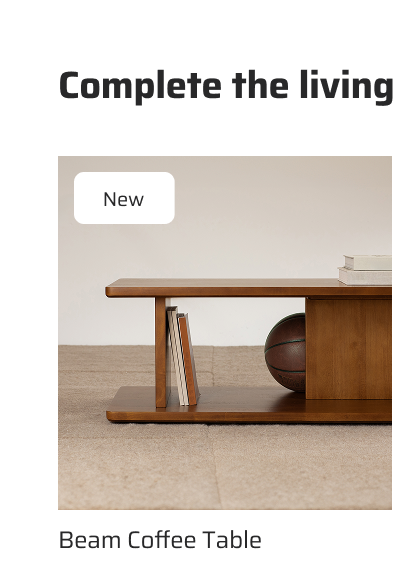 Complete the living room.