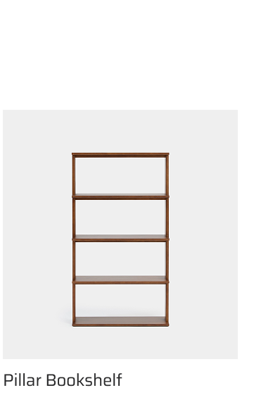 Pillar Bookshelf