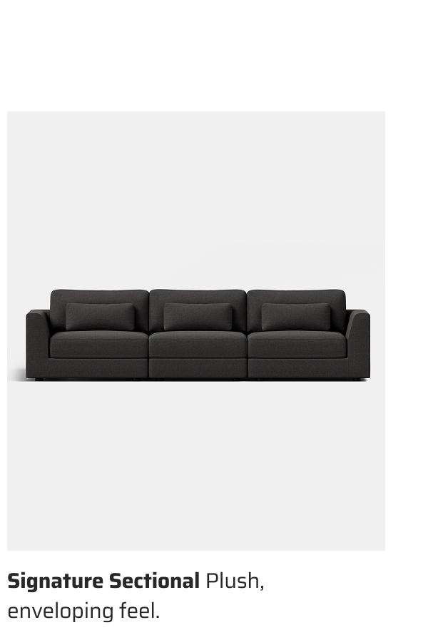 Signature Sectional.