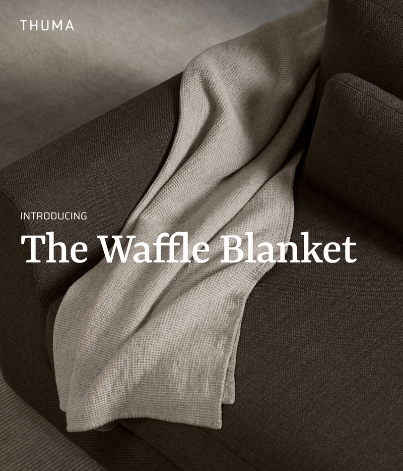 The Waffle Blanket & Throw.