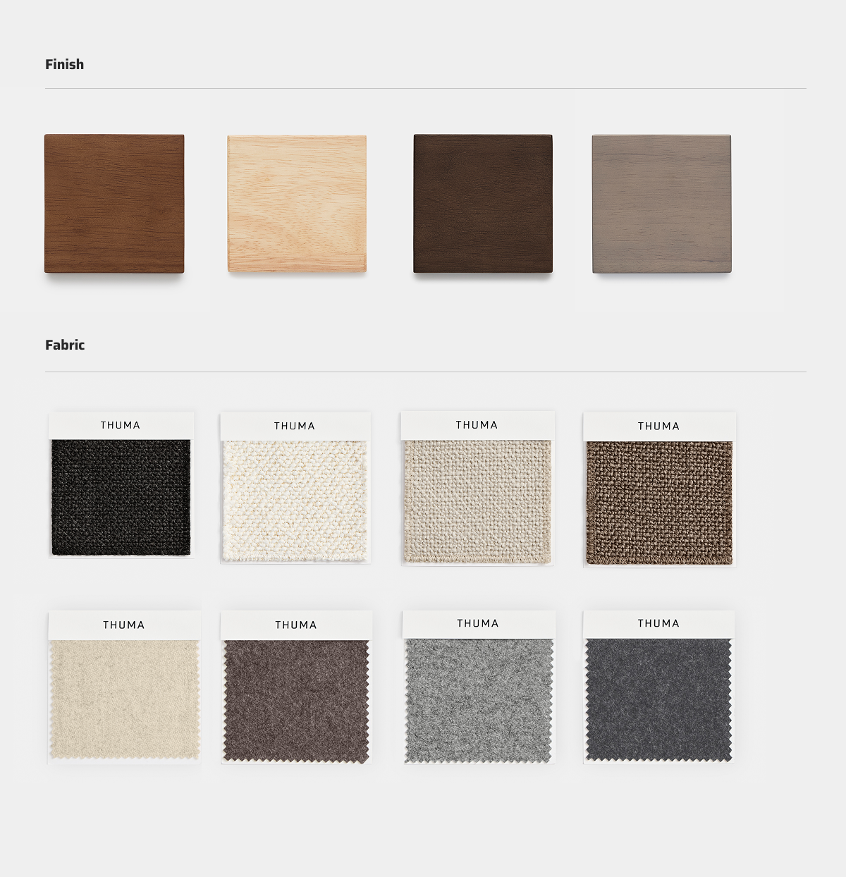 Finish. Fabric