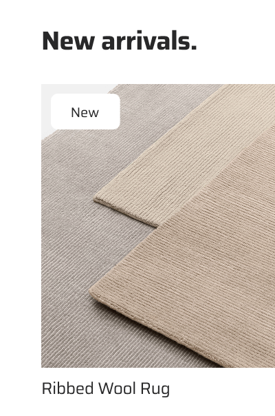 Ribbed Wool Rug