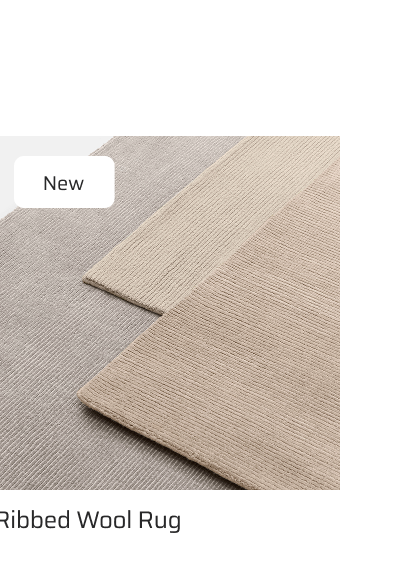 Ribbed Wool Rug