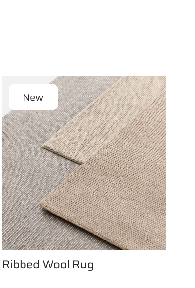 Ribbed Wool Rug