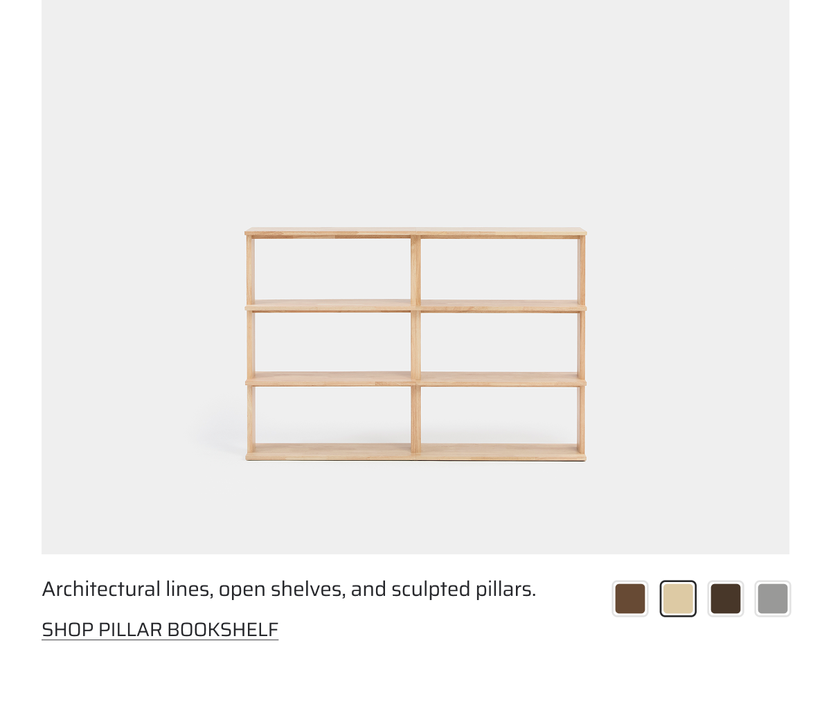 Shop Pillar Bookshelf