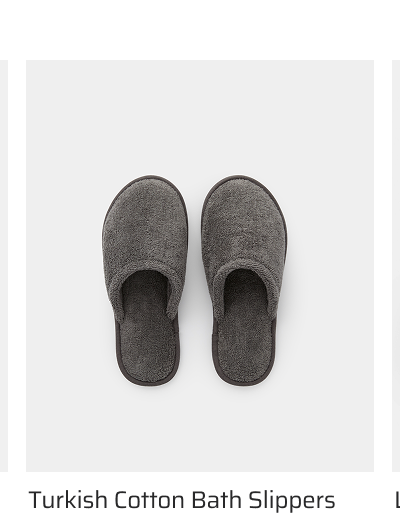 Turkish Cotton Bath Slippers