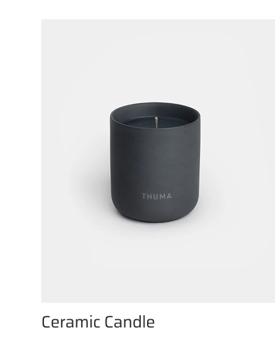 Ceramic Candle.