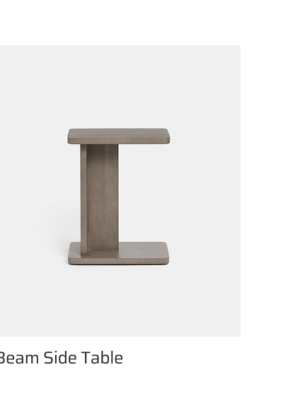 Beam Side Table