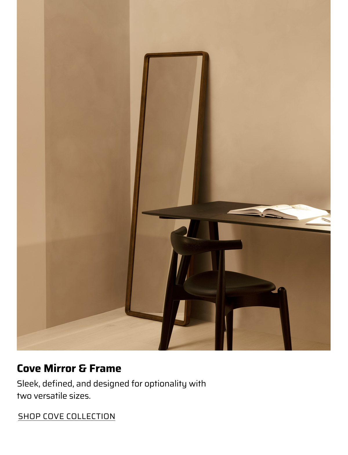 Cove Mirror & Frame