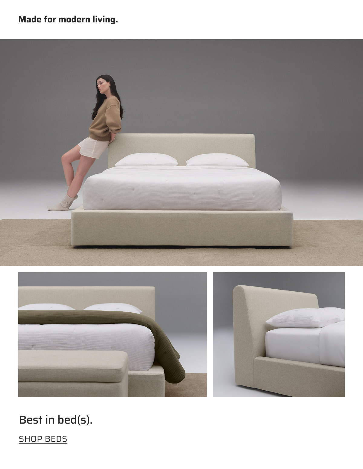 Made for modern living.