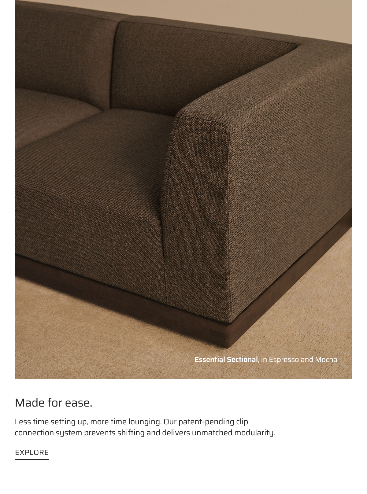 Signature Sectional