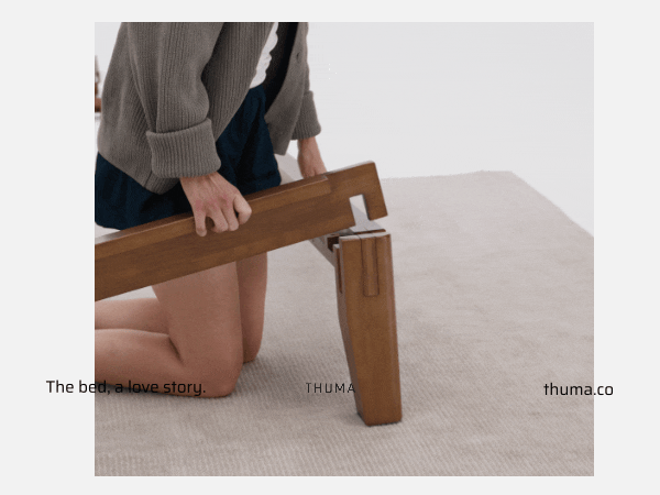The bed, a love story.
