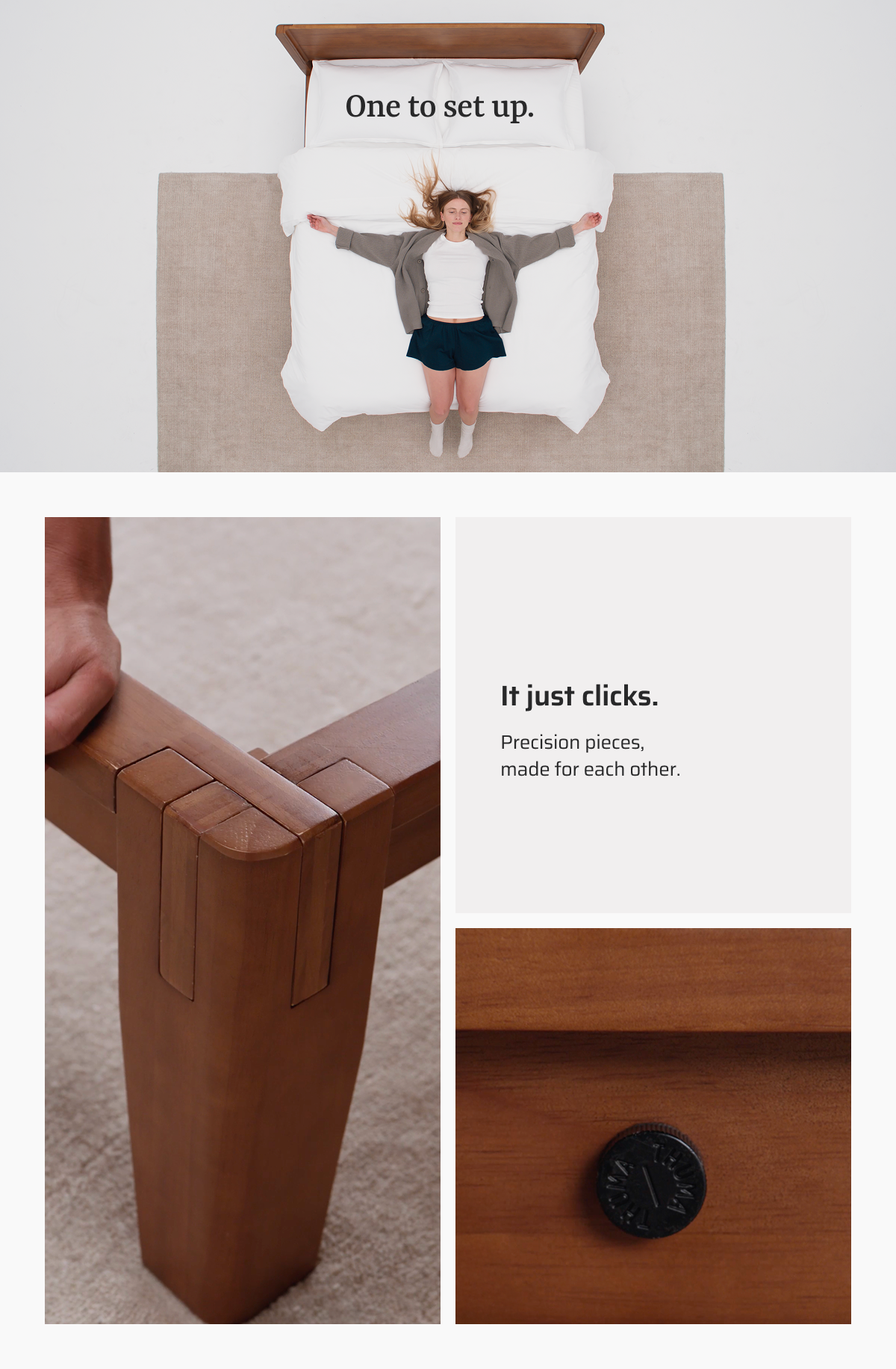 One to set up.