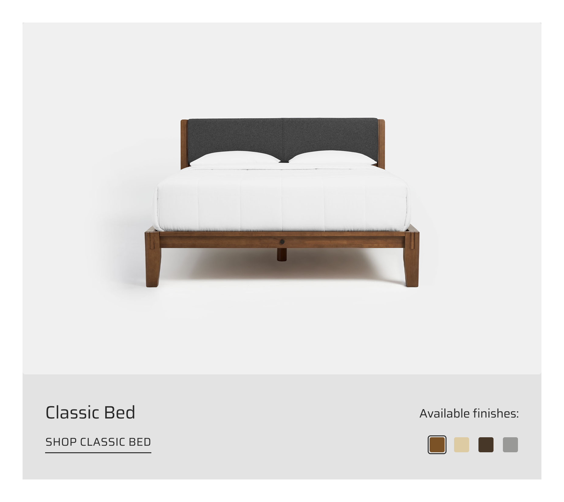 Shop Classic Bed.