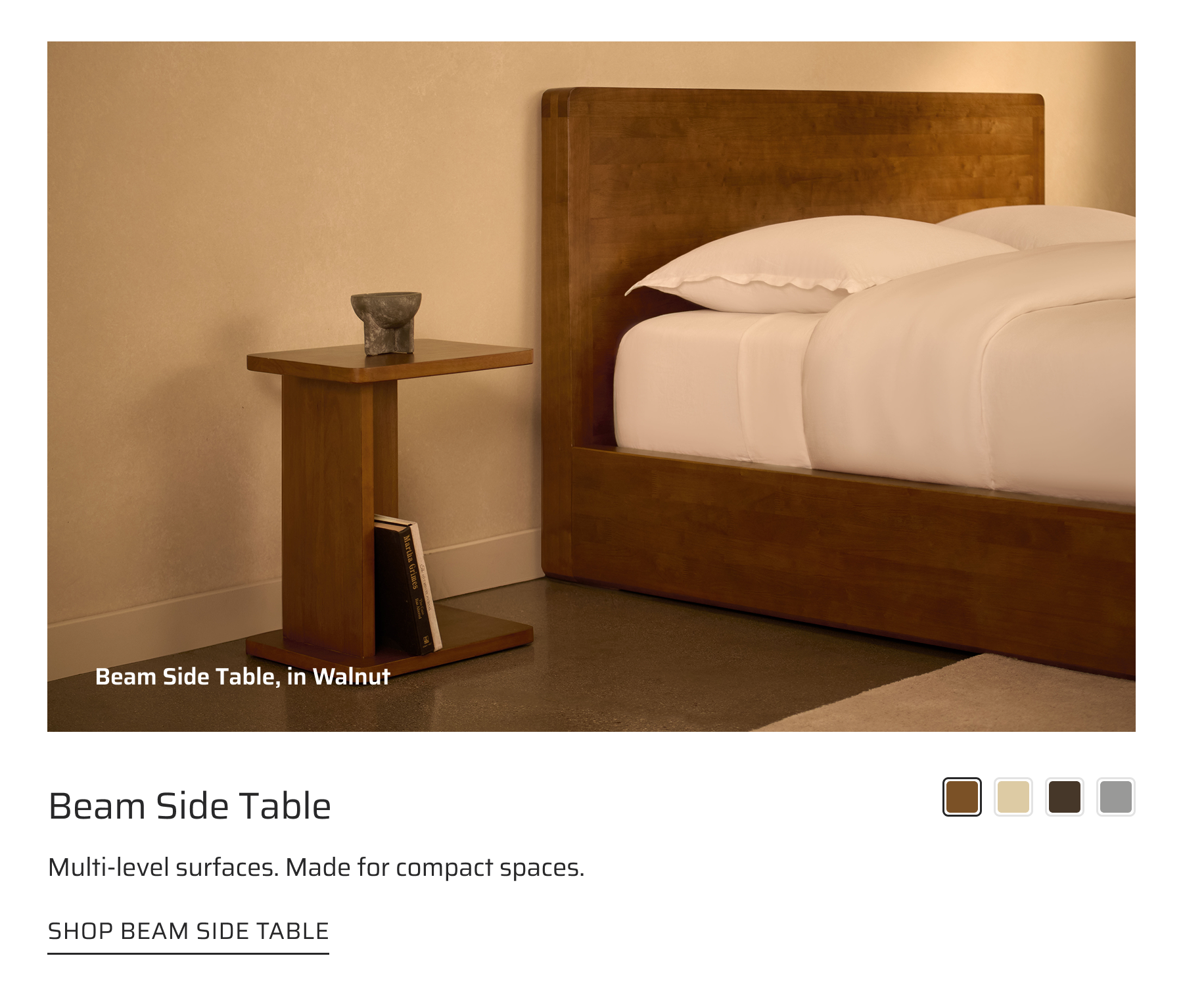 Beam Side Table