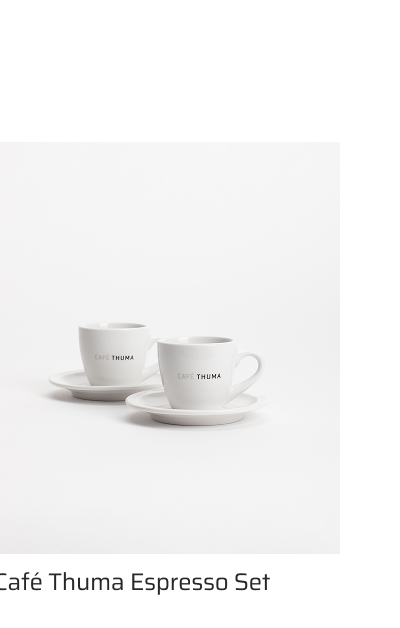 Cafe Thuma Espresso Set