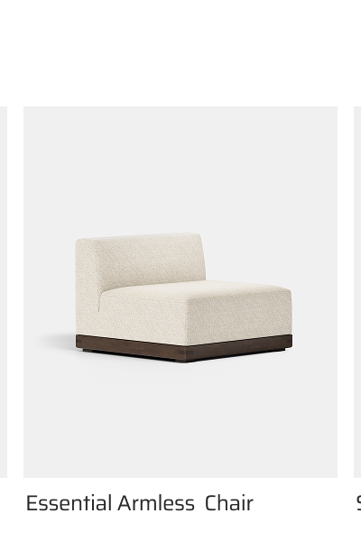Essential Armless Chair
