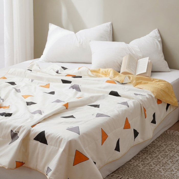 silk summer blanket
