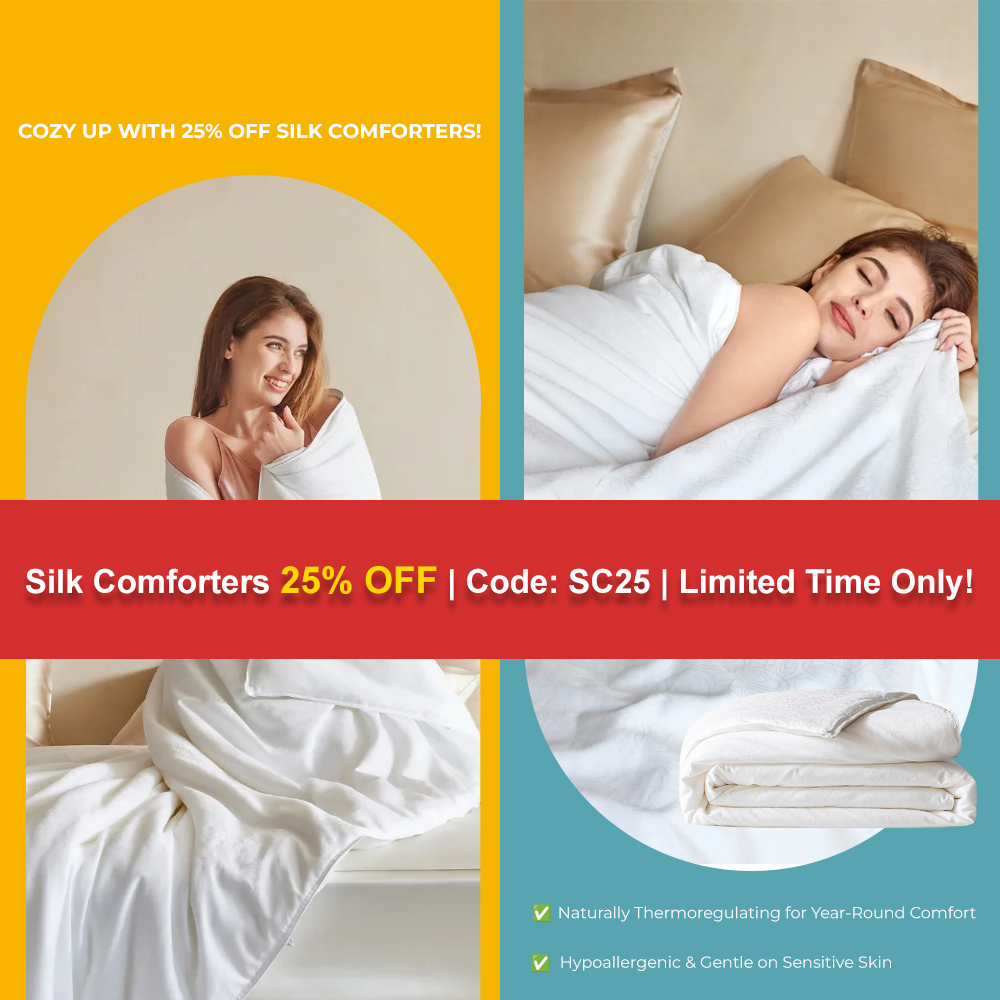 Silk Comforters & Sets