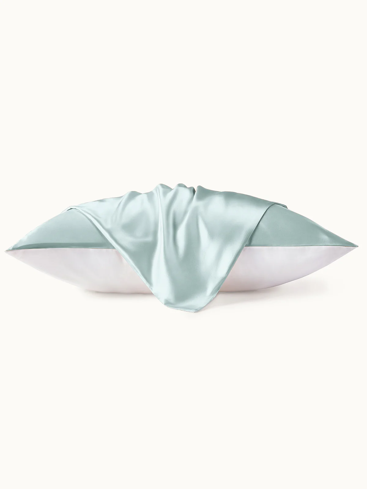 Image of 16 Momme Silk and Cotton Dual-Sided Reversible Pillowcase