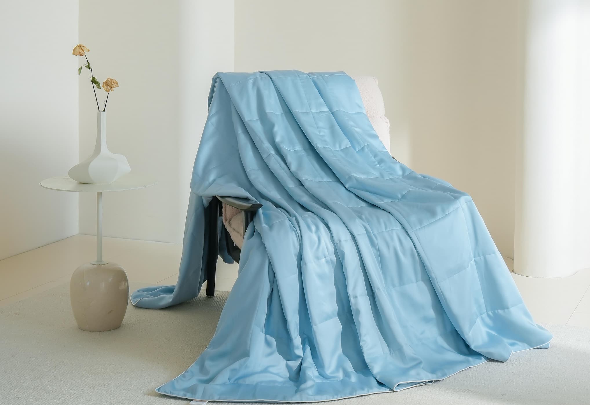 Silk Throw Blanket