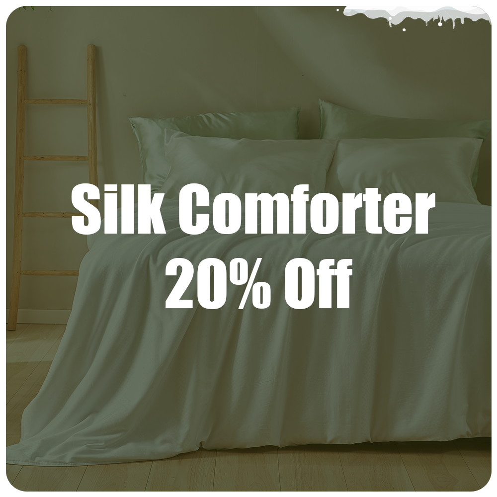 Silk Comforter 20% Off