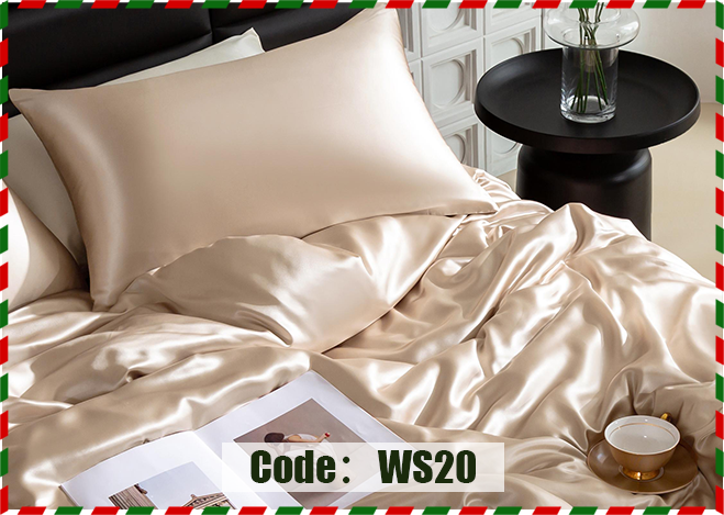 Silk Bedding 20% Off