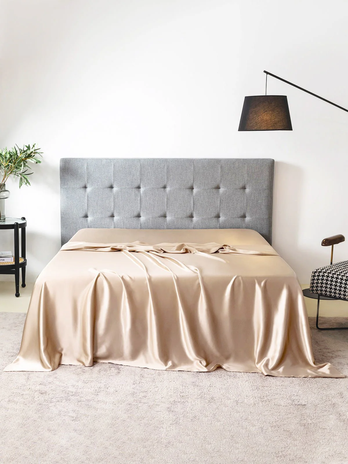 Image of Final Sale - 19 Momme Silk Flat Sheet(Limited Stock)